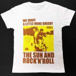 ロックンロールと太陽 Tシャツ FRONT