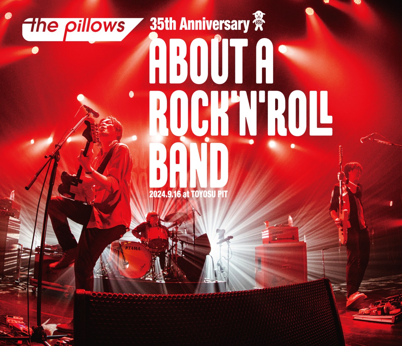 the pillow 35th Anniversary "ABOUT A ROCK'N'ROLL BAND" 2024.9.16 at TOYOSU PIT